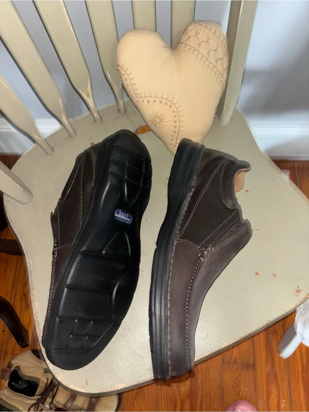 Nunn Bush Brown 12 Slip-On Leather Loafers